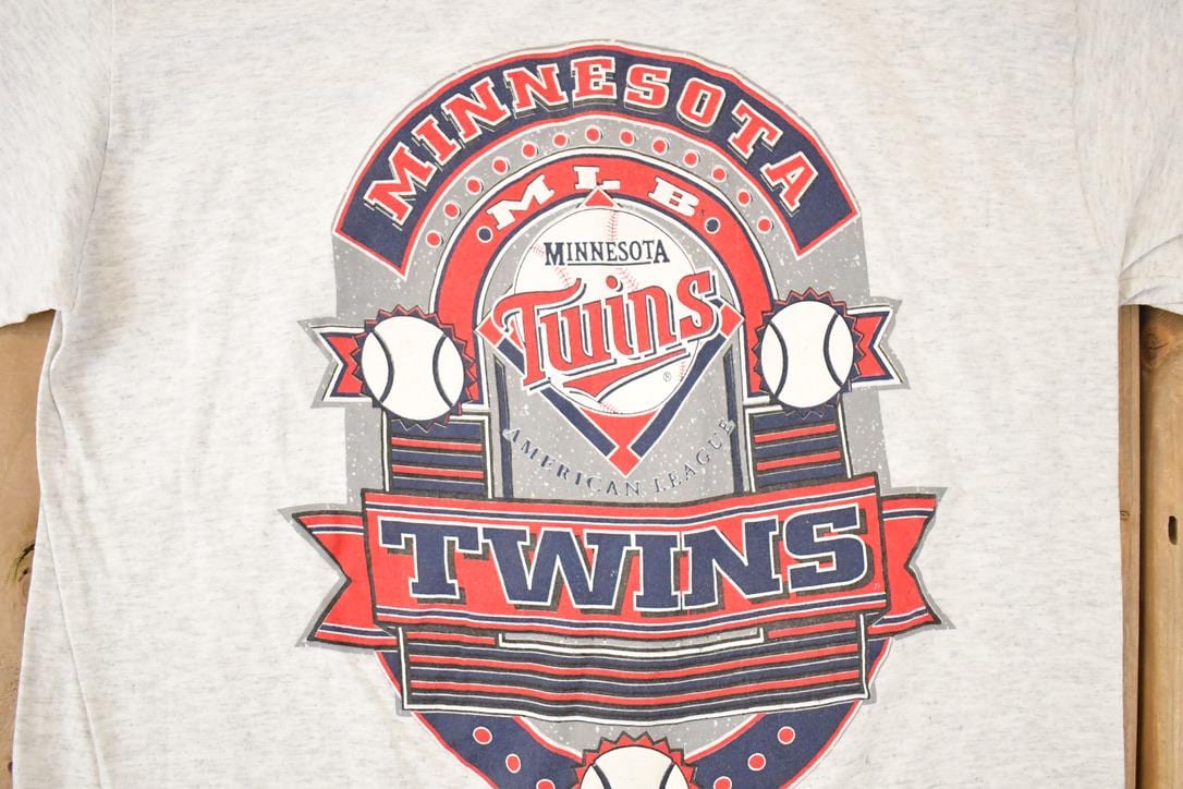 Vintage 1996 Logo 7 Minnesota Twins MLB T-Shirt Men's M
