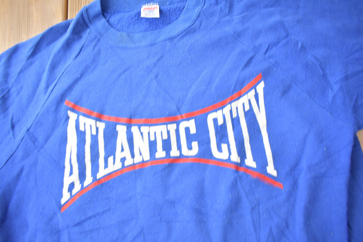 Vintage 1980s Atlantic City New Jersey Crewneck Sweatshirt / Made In USA / Streetwear