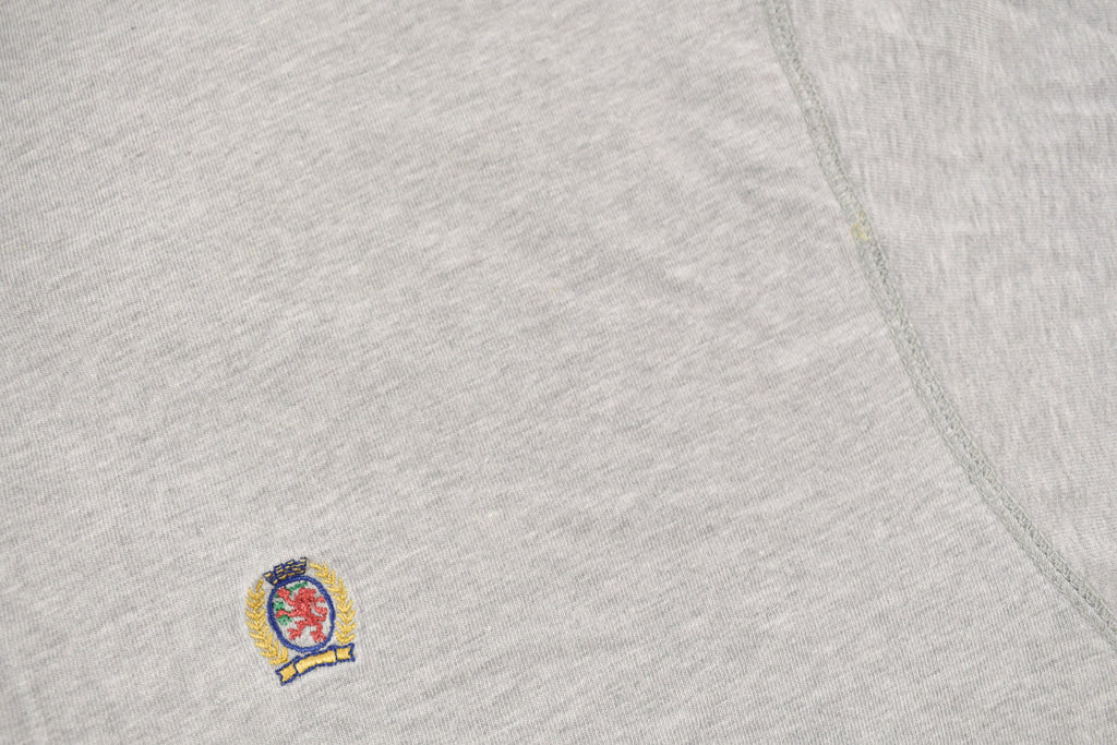 Vintage 1990s Tommy Hilfiger Embroidered Henley T-Shirt
