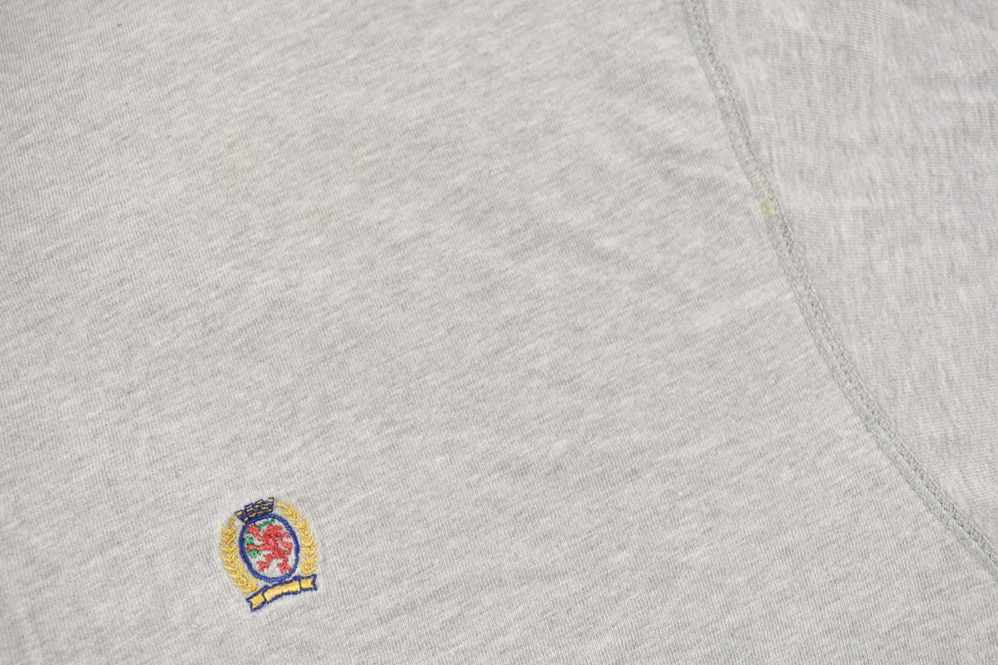 Vintage 1990s Tommy Hilfiger Embroidered Henley T-Shirt