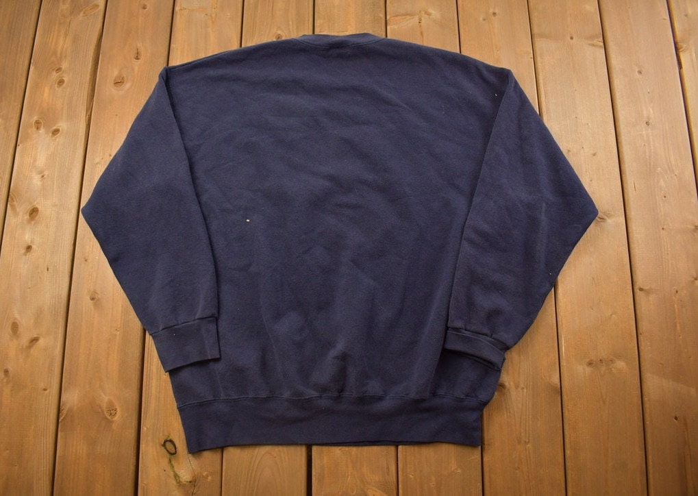 Vintage 1990s Notre Dame Fightin' University Collegiate Crewneck / Athletics / NCAA Sweatshirt / Sportswear / Americana / Made In USA
