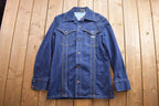 Vintage 1970s GWG Western Denim Jean Jacket Deadstock