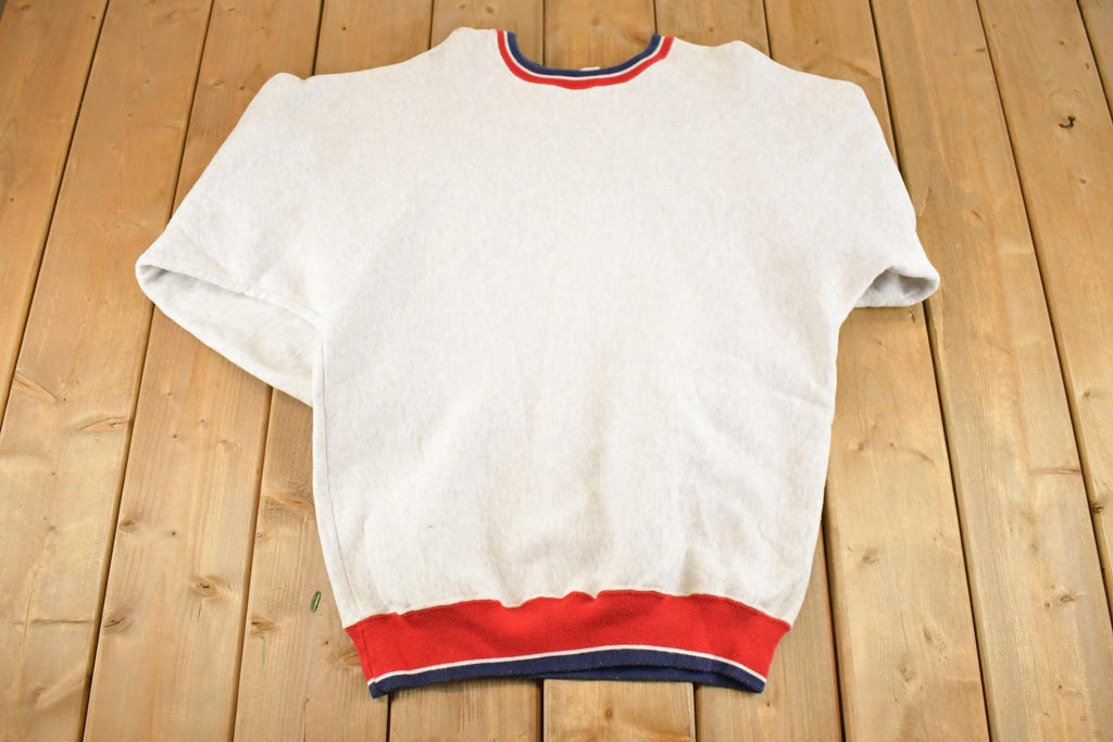 Vintage 1990s America AOP Souvenir Crewneck Sweatshirt Men's L