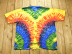 Vintage 1990s Las Vegas Peace Tie Dye T-Shirt