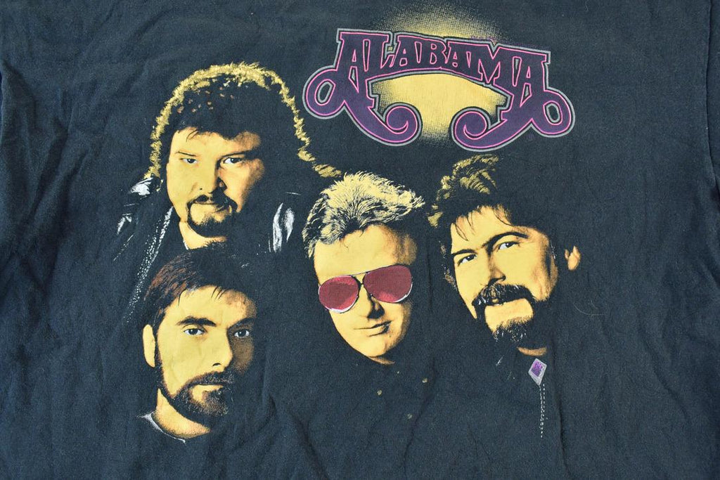 Vintage 1990s Alabama Tour Band T-shirt