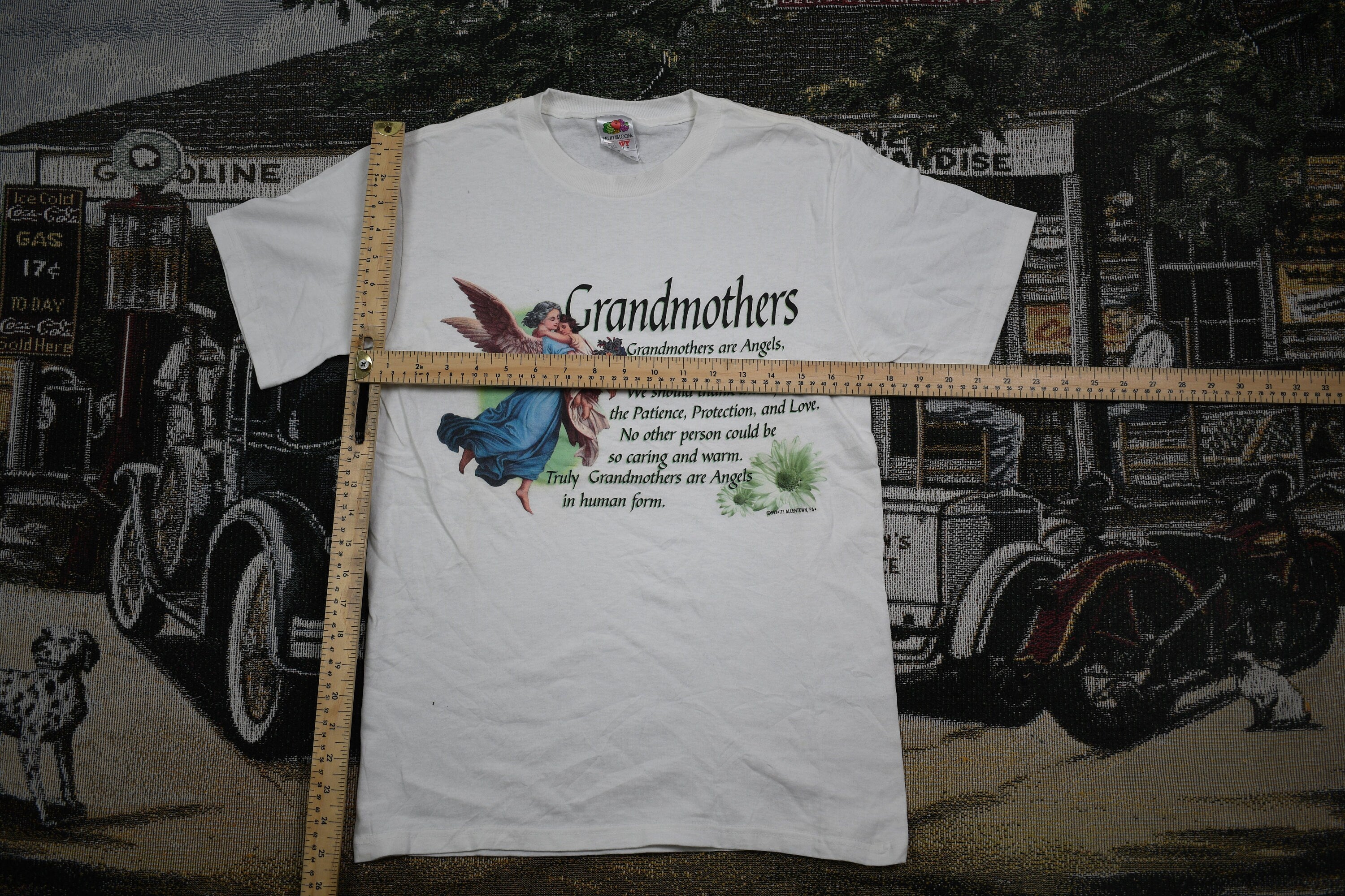Vintage 1990s Grandmothers Theme Poem Graphic T Shirt