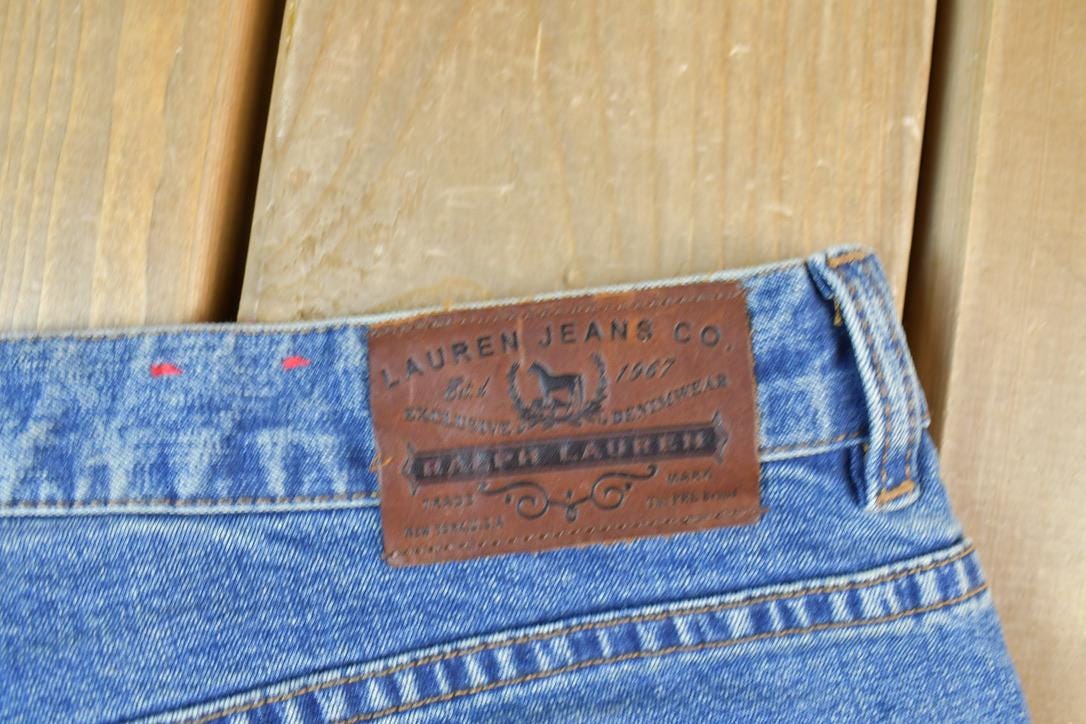 Vintage 1990's Ralph Lauren Denim Jeans Size 34x29