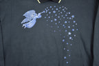 Vintage 1990s Cute Angel Double Collar Crewneck Sweater