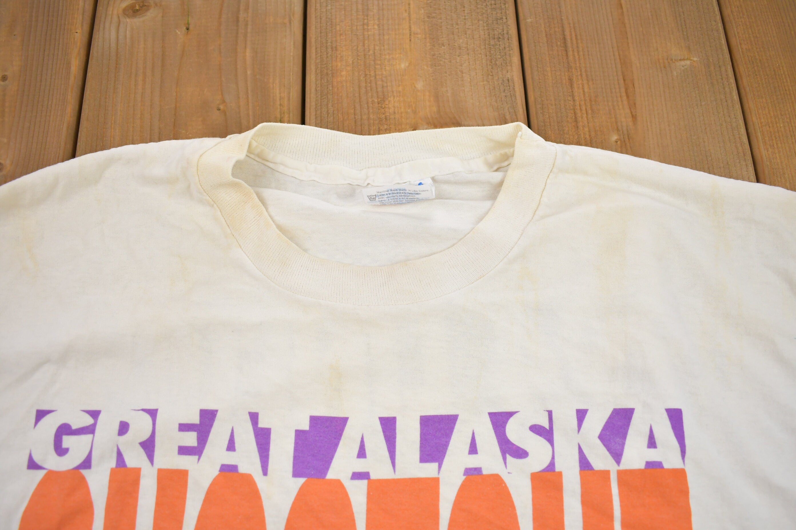 Vintage 1994 University of Alaska Anchorage Collegiate T-Shirt