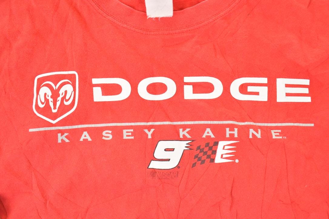 Vintage 1990s Chase Authentics Dodge Kasey Kahne Crewneck Sweatshirt Men's L