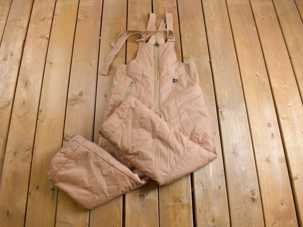 Vintage 1960s JC Pennys Ski Wear Insulated Coveralls
