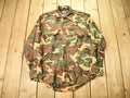 Vintage 1990s William's Bay Woodland Camo Button Up Shirt
