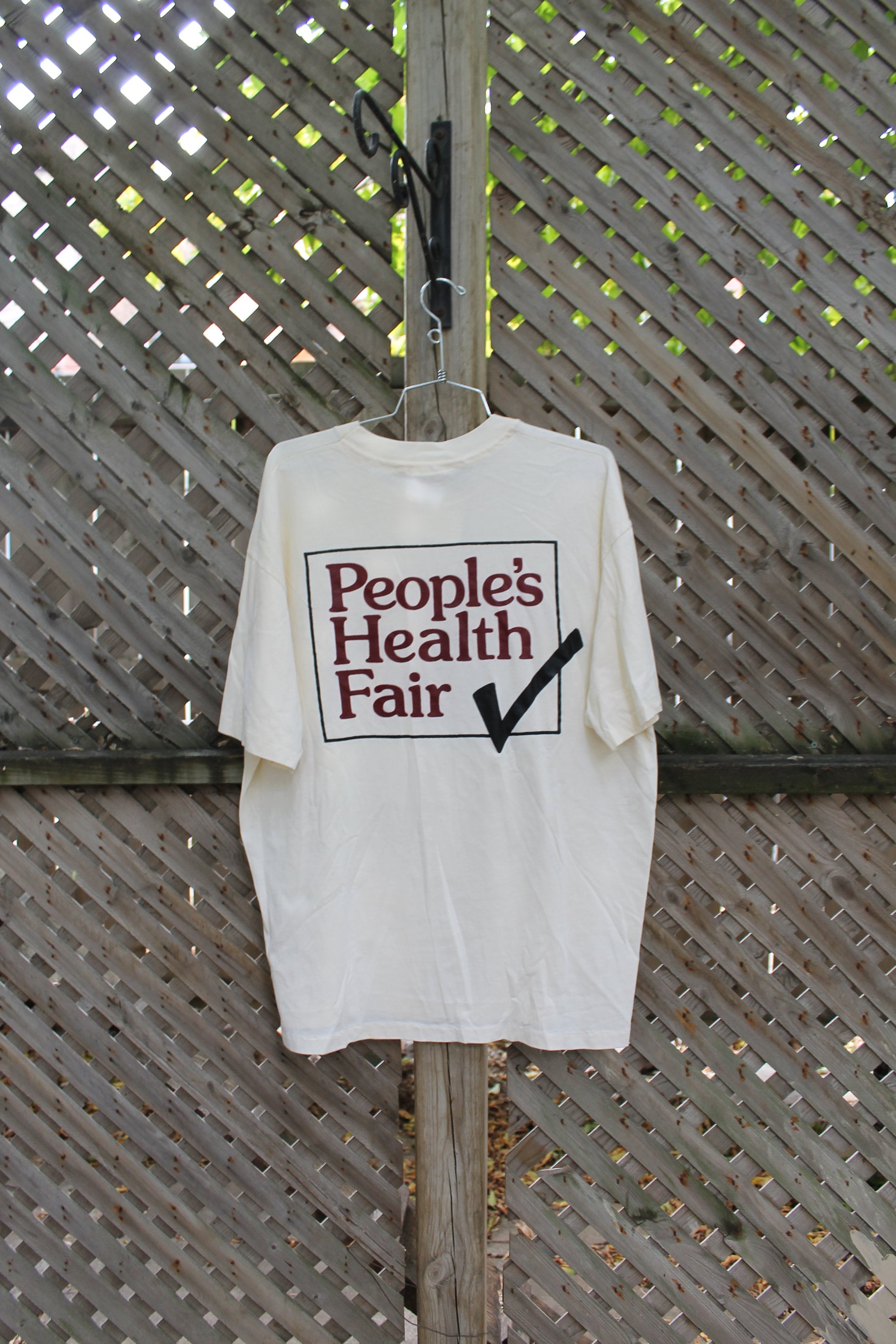 Vintage 1990s Health Screening For All Ages T-Shirt