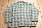 Vintage 1990s John Blair Plaid Flannel Button Up Shirt