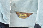 Vintage 1990s Tundra Quarter Zip Collared Velour Sweatshirt  90s Crewneck  Streetwear