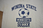 Vintage 1980s Winona State Soccer Collegiate Champion T-Shirt