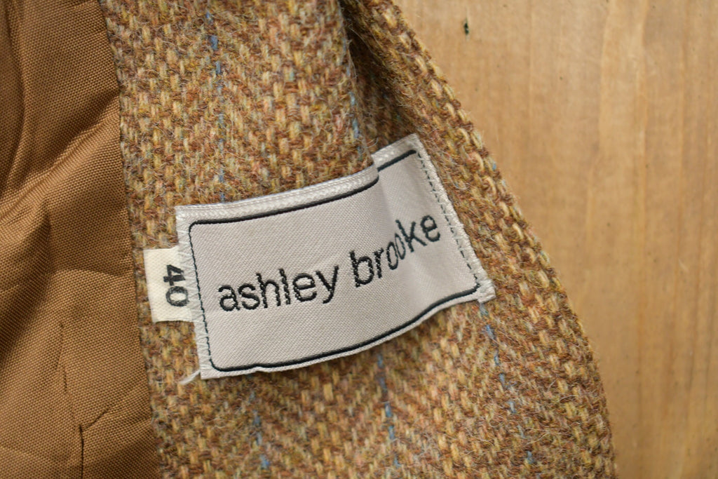 Vintage 1990s Ashley Brooke 100% Wool Blazer Jacket