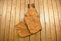 Vintage 1990s Carhartt Double Knee Canvas Overalls