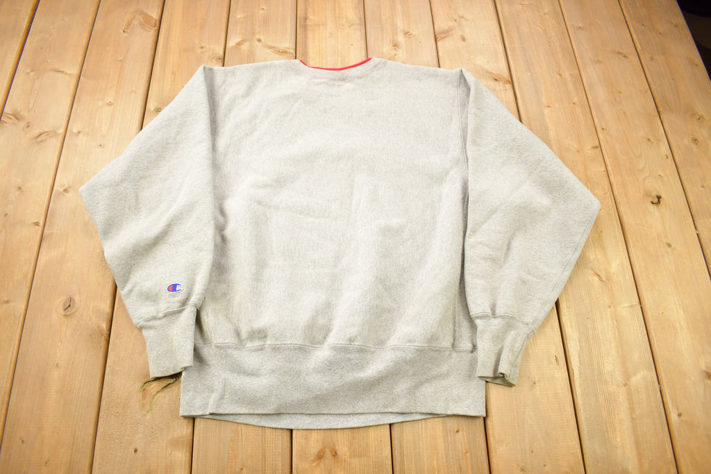 Vintage 1990s Champion Reverse Weave Embroidered Crewneck Sweatshirt
