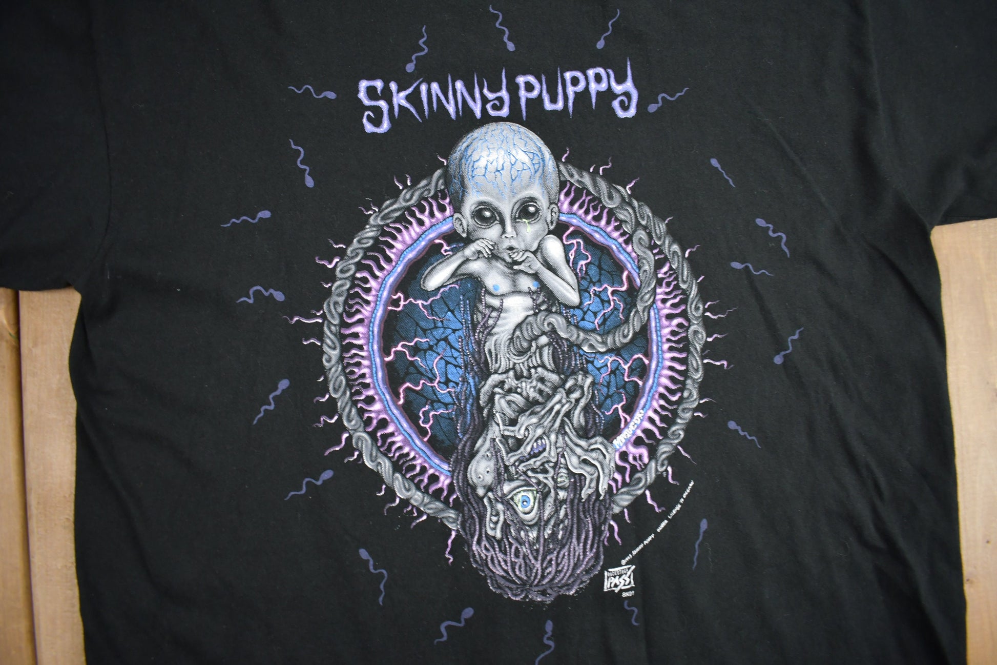 Vintage 1993 Skinny Puppy Band T-shirt
