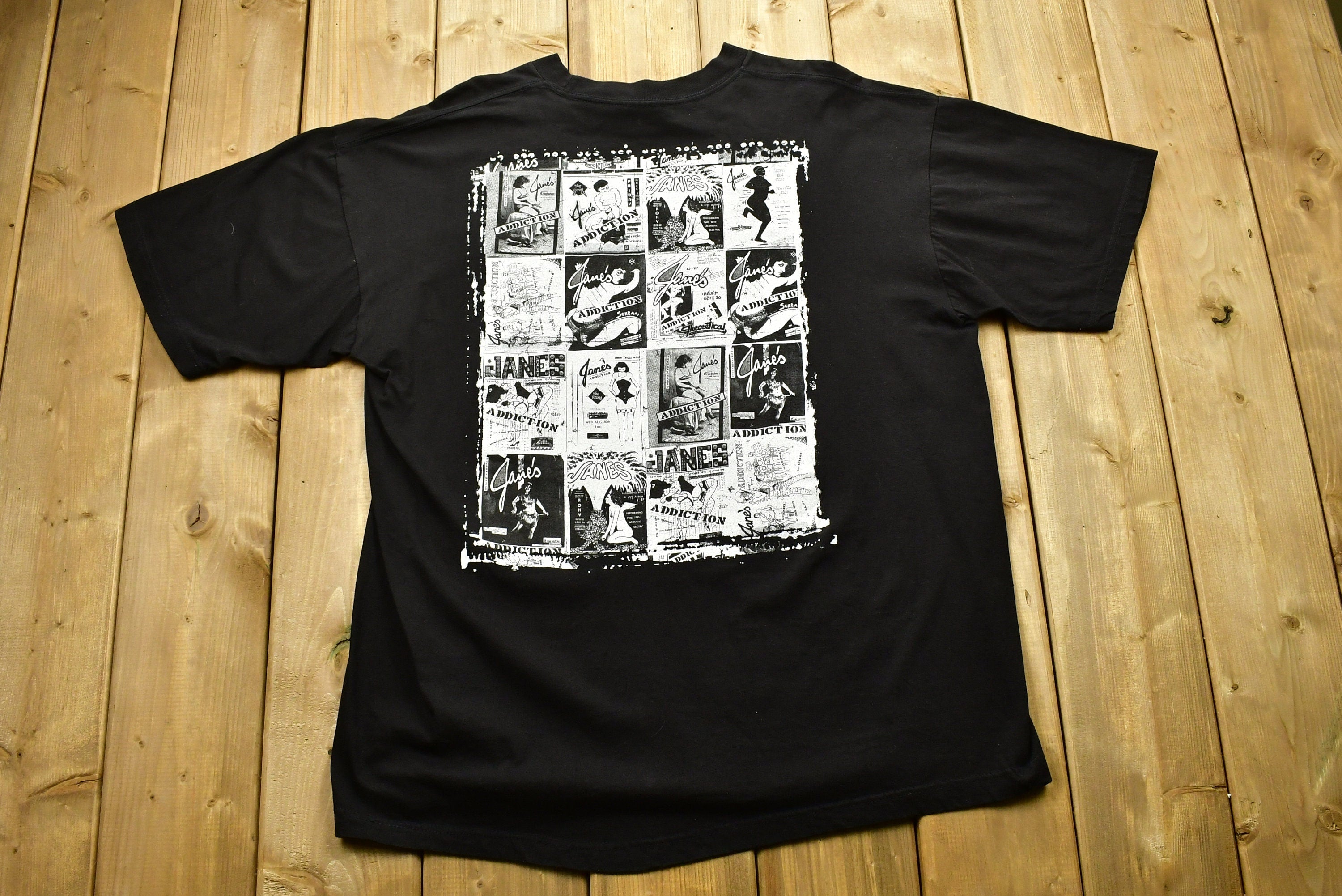 Vintage 90's Janes Addiction Band Graphic