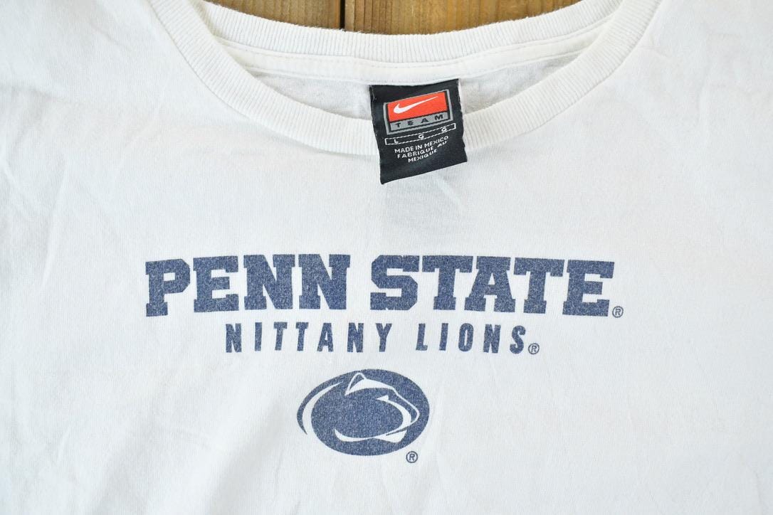 Vintage 1990 Nike Penn State University Collegiate T-Shirt