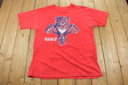 Vintage 1993 Florida Panthers NHL Graphic logo 7 T-Shirt Made IN USA