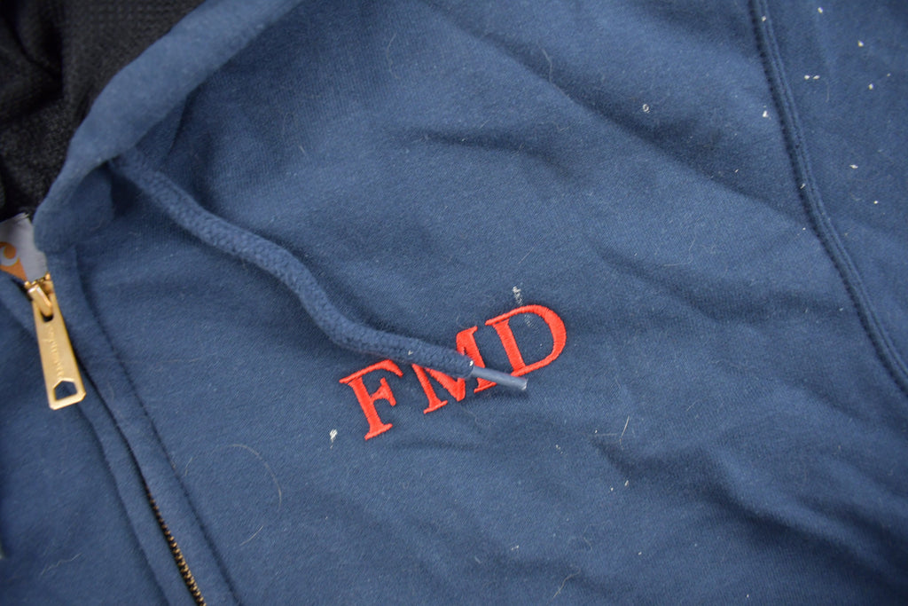 Vintage 1990s Carhartt Thermal Lined Heavy Weight Zip Up Hoodie