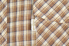 Vintage 1970s Levis Panatela Plaid Button Up Shirt