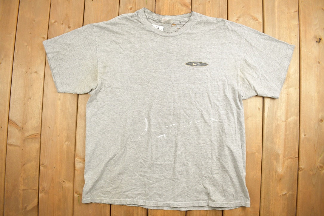 Vintage 1990s Nike Logo Slogan Graphic T-Shirt