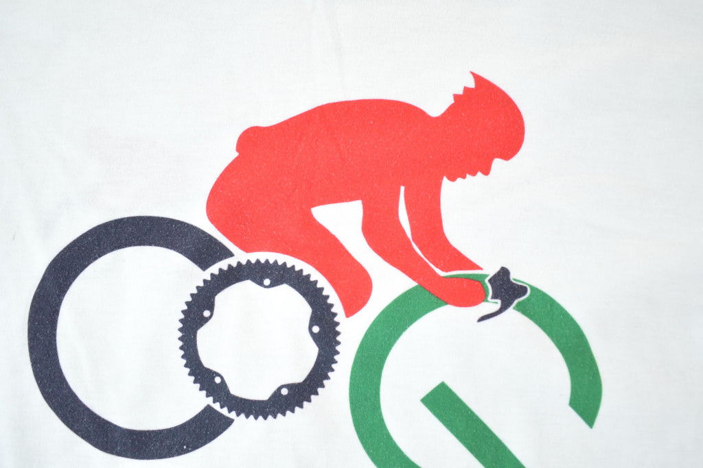Vintage 1990s Cog Biking Souvenir T-Shirt Mens M