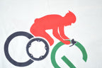 Vintage 1990s Cog Biking Souvenir T-Shirt Mens M
