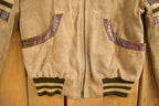 Vintage 1980s Jonathan Christopher Fur Lined Suede Jacket