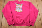 Vintage 1990s Angel Embroidered Crewneck