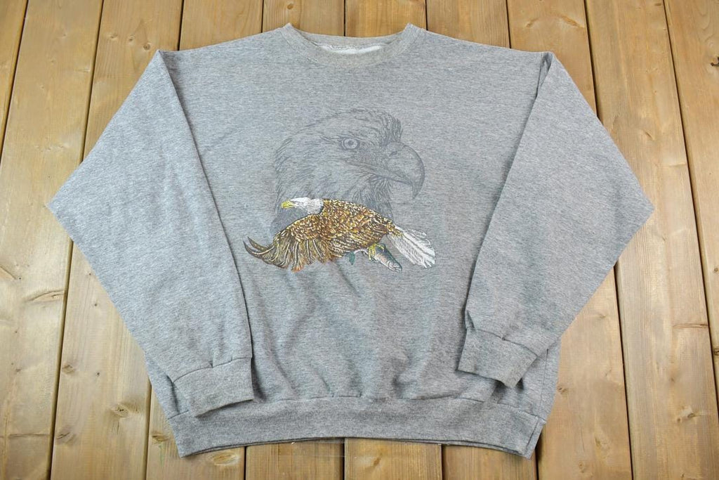 Vintage 1990s Soaring Eagle Outdoorsman Crewneck Sweatshirt