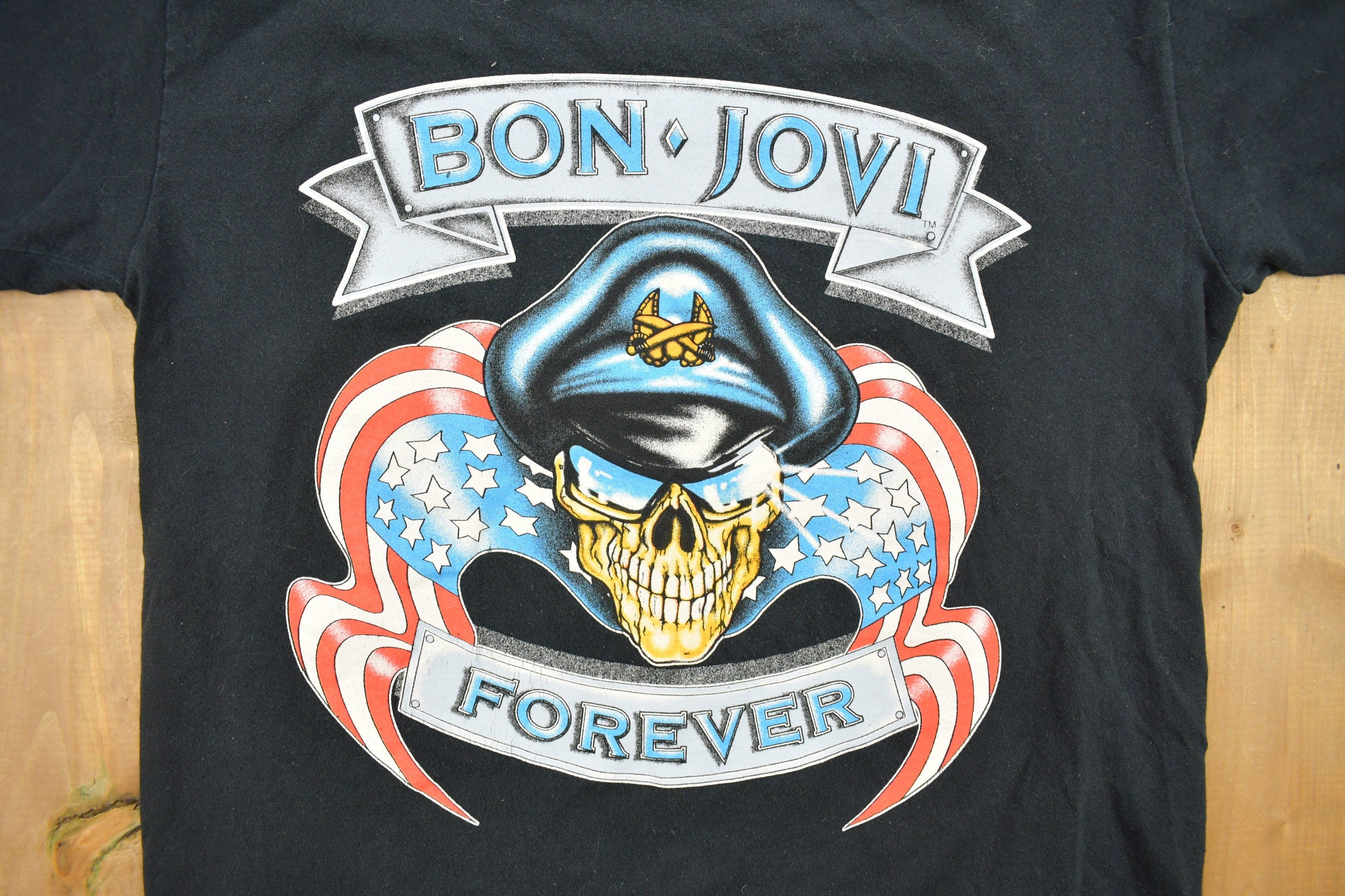 Vintage 1990s Bon Jovi Forever Band T-shirt