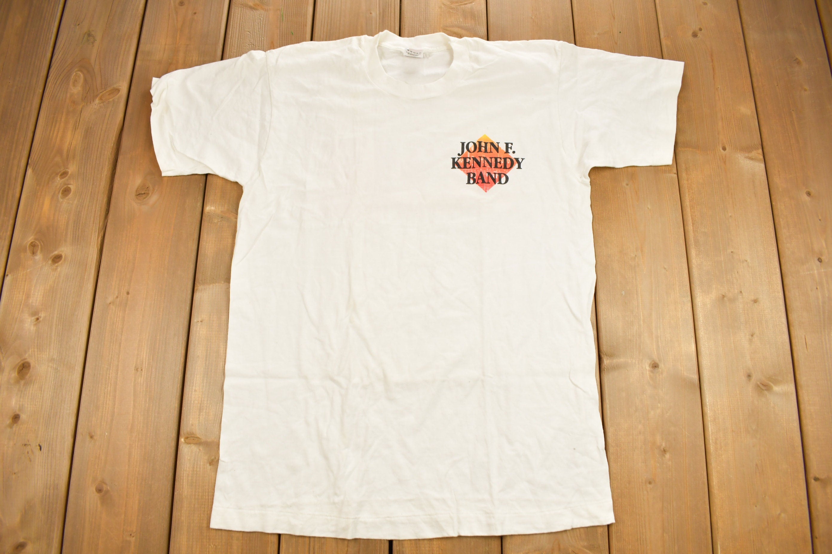 Vintage 1990s John F. Kennedy Band Graphic T-Shirt