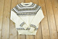 Vintage 1990s Joseph Laurin 100% Wool Knit Crewneck Sweater