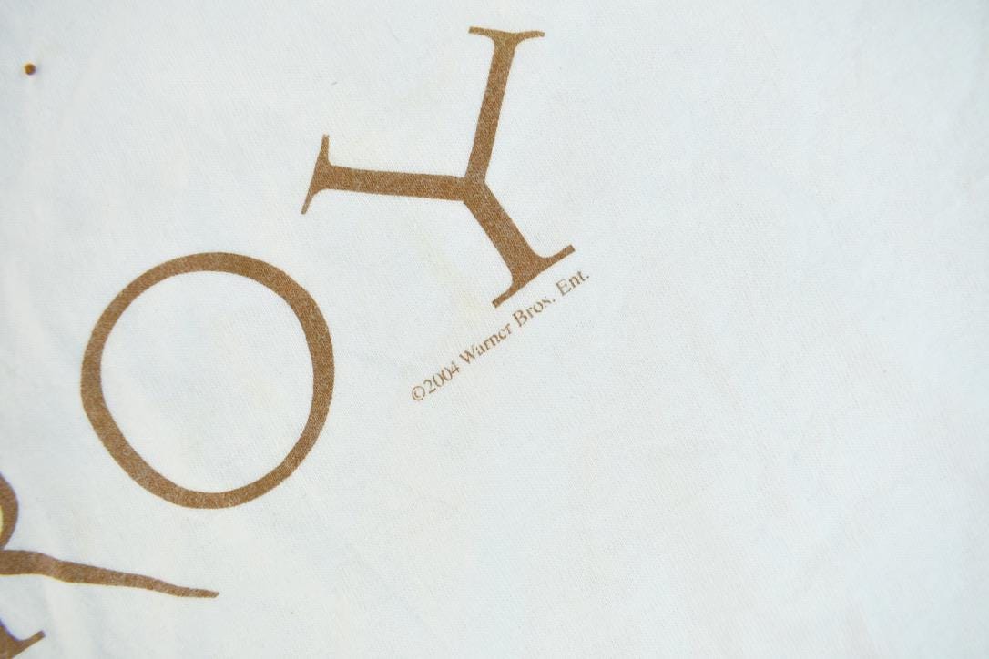 Vintage 2004 Troy Movie Promo T-shirt