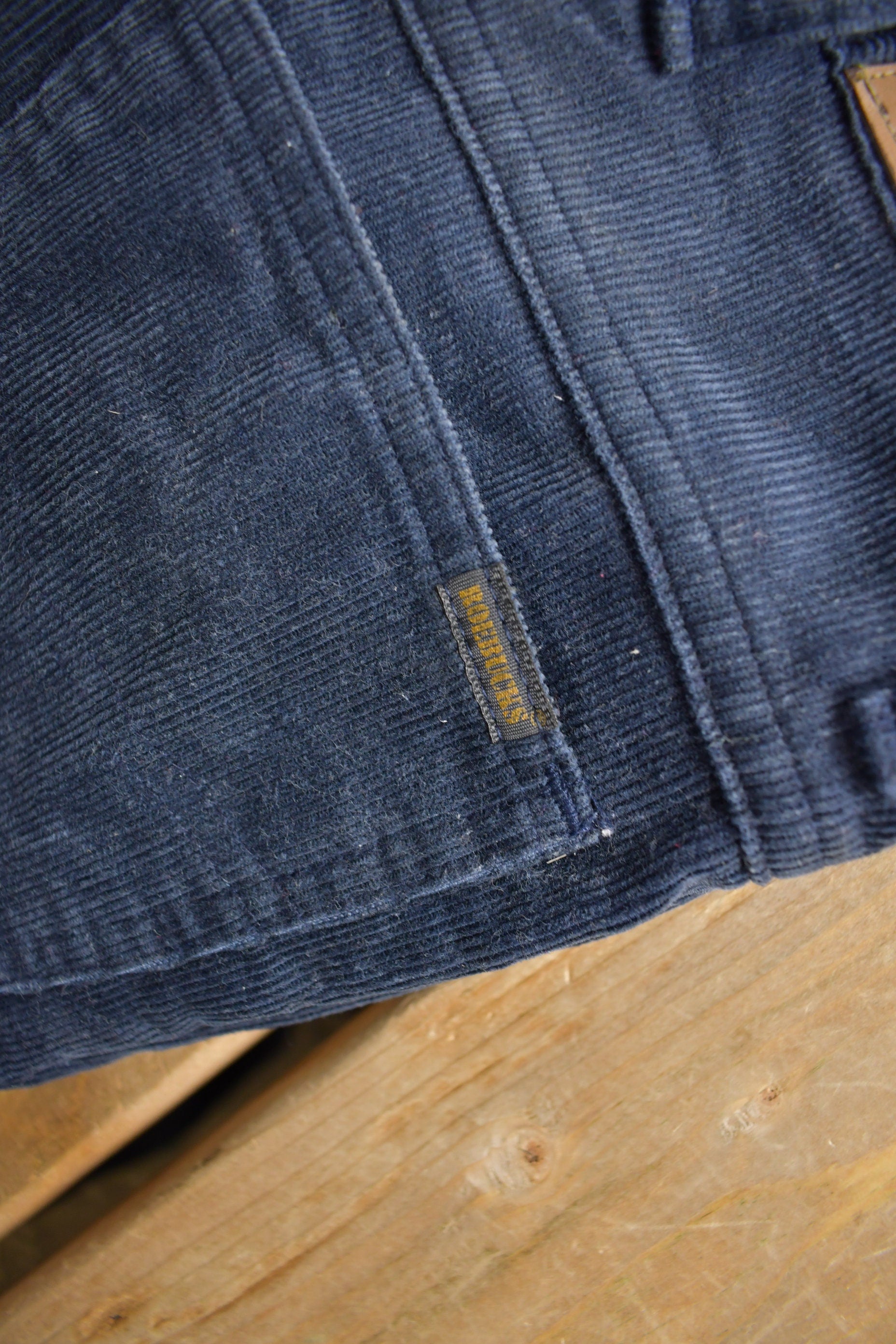 Vintage 1970s Sears Genuine Roebucks Perma Prest Corduroy Pants Size 34 x 29