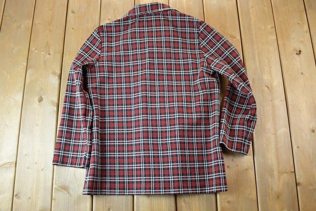Vintage 1990s Plaid Button Up Shirt