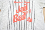 Vintage 1990s March Of Dimes Jail And Bail Graphic T-Shirt