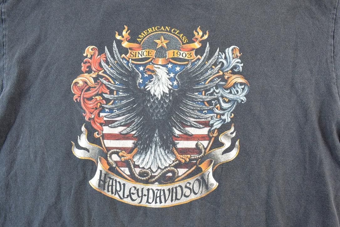 Vintage 1997 Santa Cruz Harley Davidson Motorcycles T-Shirt Made In USA