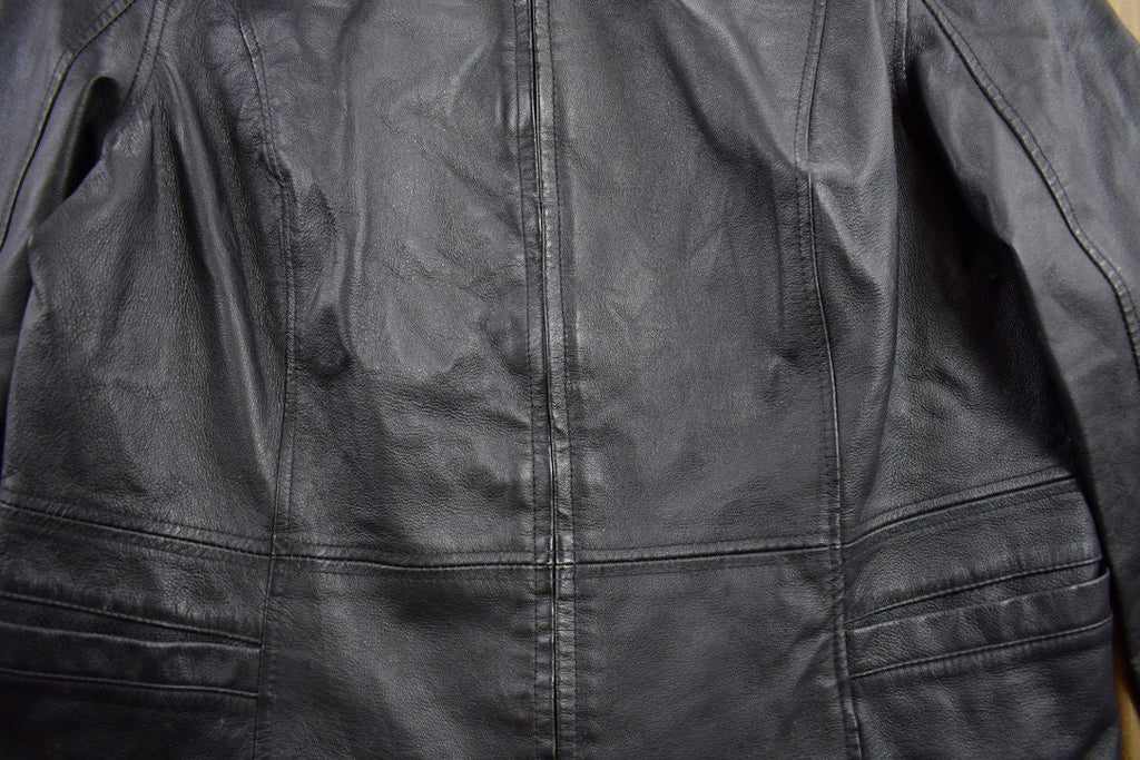 Vintage 1990s Croft & Barrow Leather Jacket