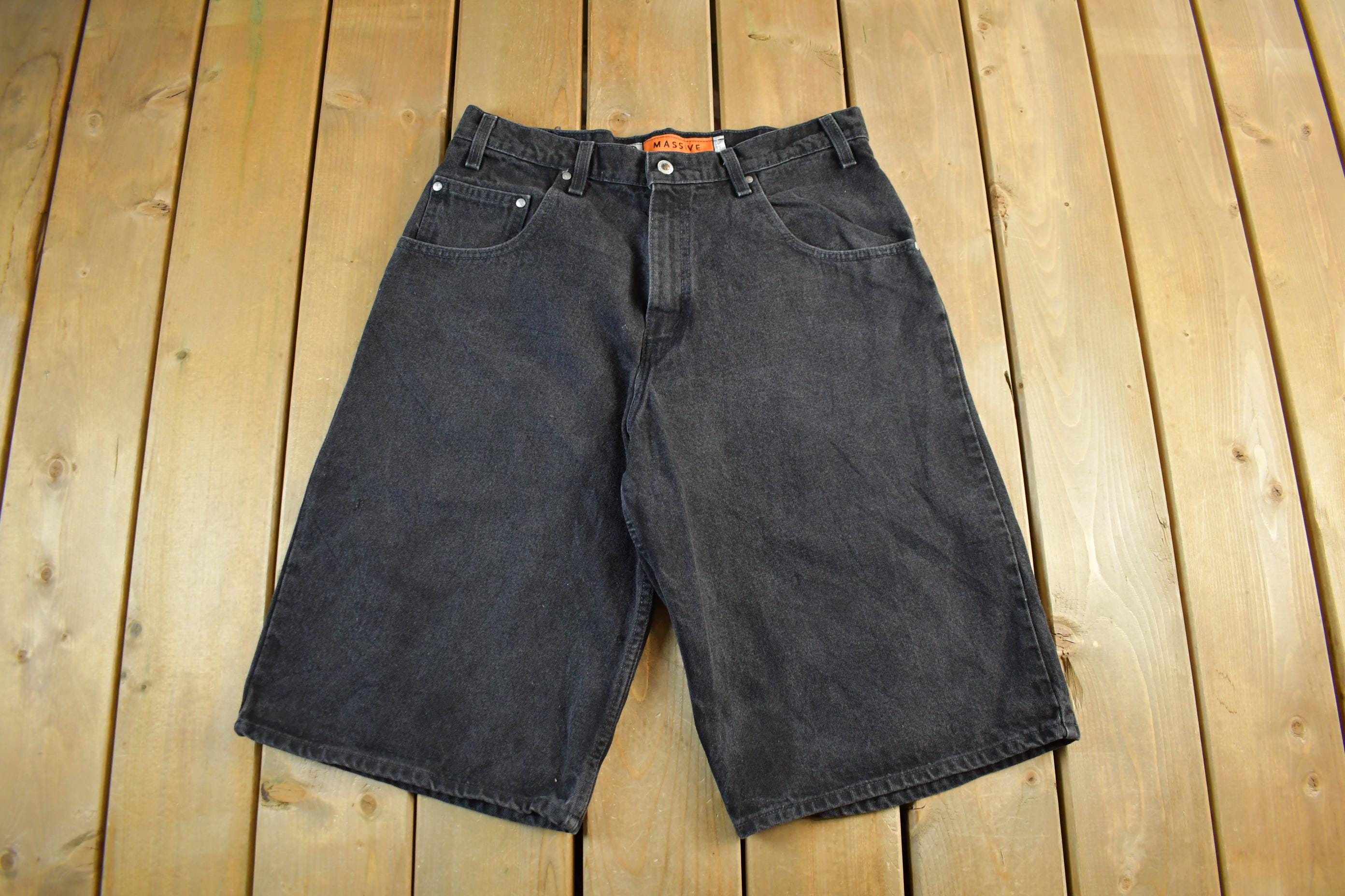 Vintage 1990s Levi's Silvertab Massive Denim Jean Shorts 33