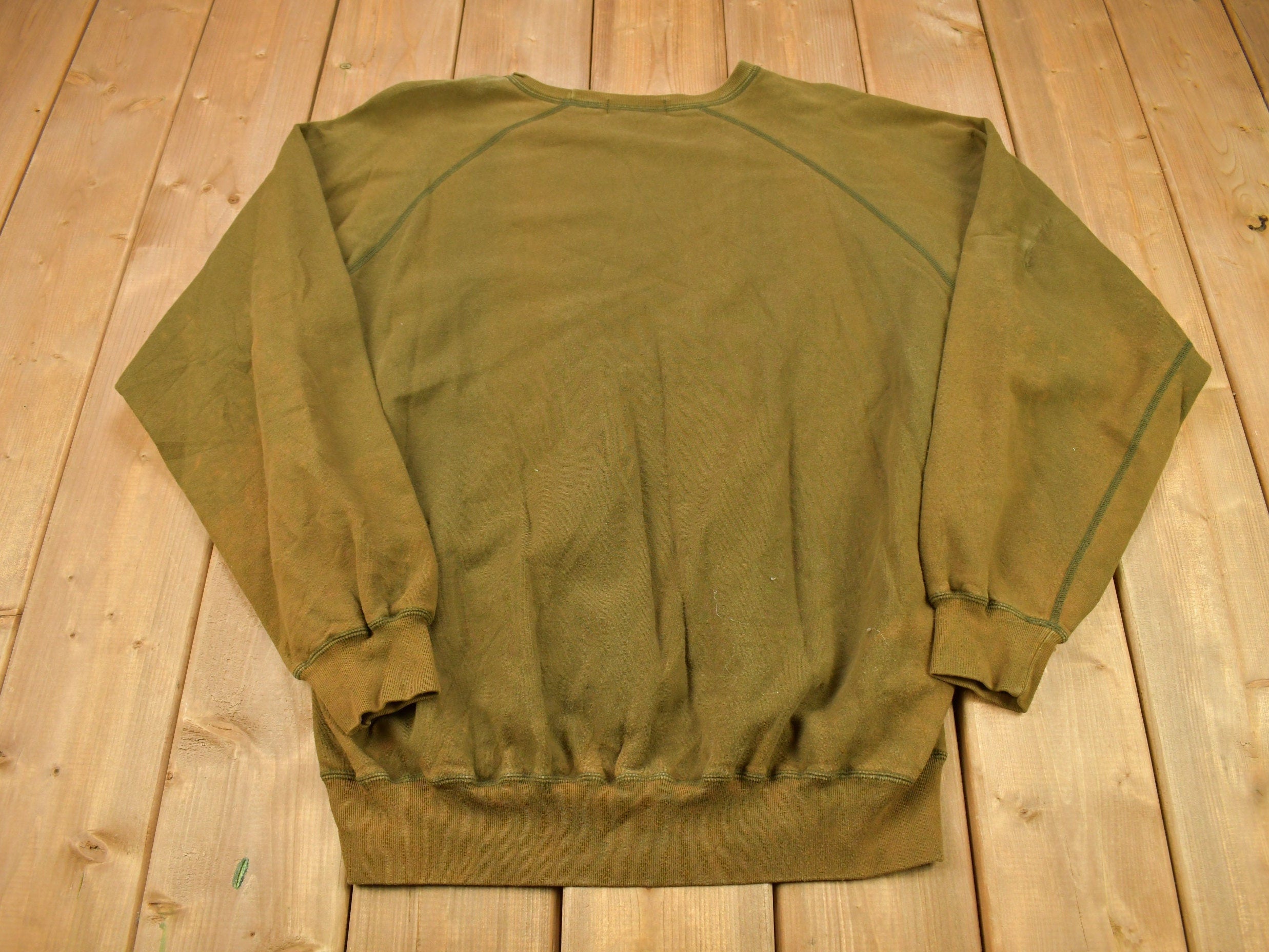 Vintage 1980s Polo Ralph Lauren Small Pony Raglan Crewneck Sweatshirt
