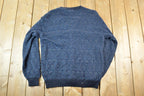 Vintage 90s Towncraft Cardigan: Embroidered Patchwork Knit, Mens M