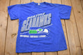 Vintage 1994 Seattle Seahawks NFL Logo Graphic T-Shirt