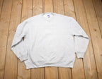Vintage 1990s Grey Russell Athletics Blank Crewneck Sweatshirt