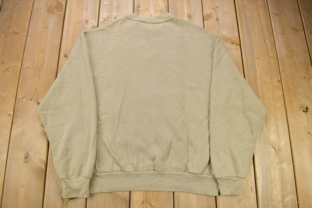 Vintage 1990s Cute Farmhouse Embroidered Crewneck Sweater
